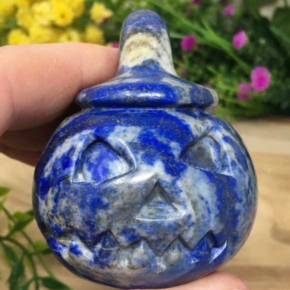 Lapis Pumpkin Face golf size - Picture 2 of 2